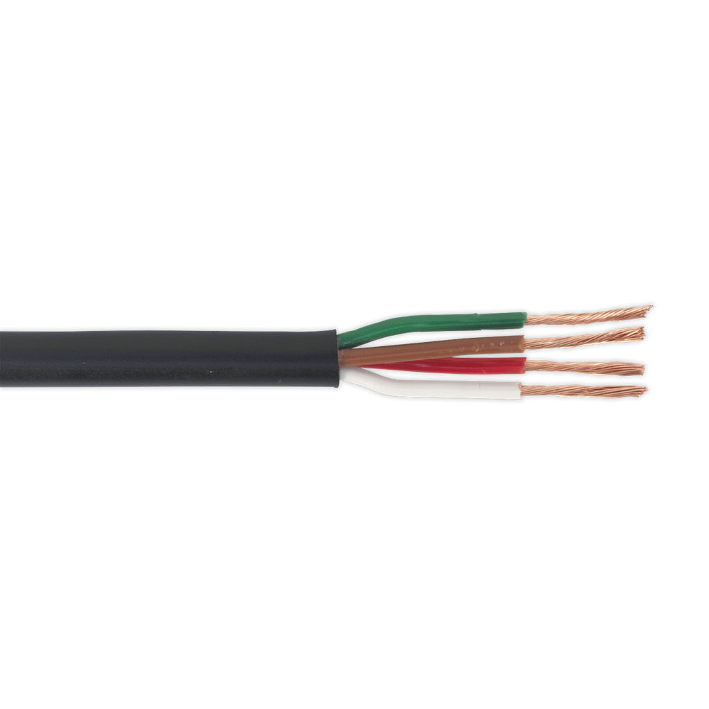 Thin Wall Automotive Cable 4 x 0.75mm² 24/0.20mm 30m - Black