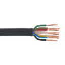 Thin Wall Automotive Cable 6 x 1mm² 32/0.20mm, 1 x 2mm² 28/0.30mm 30m - Black