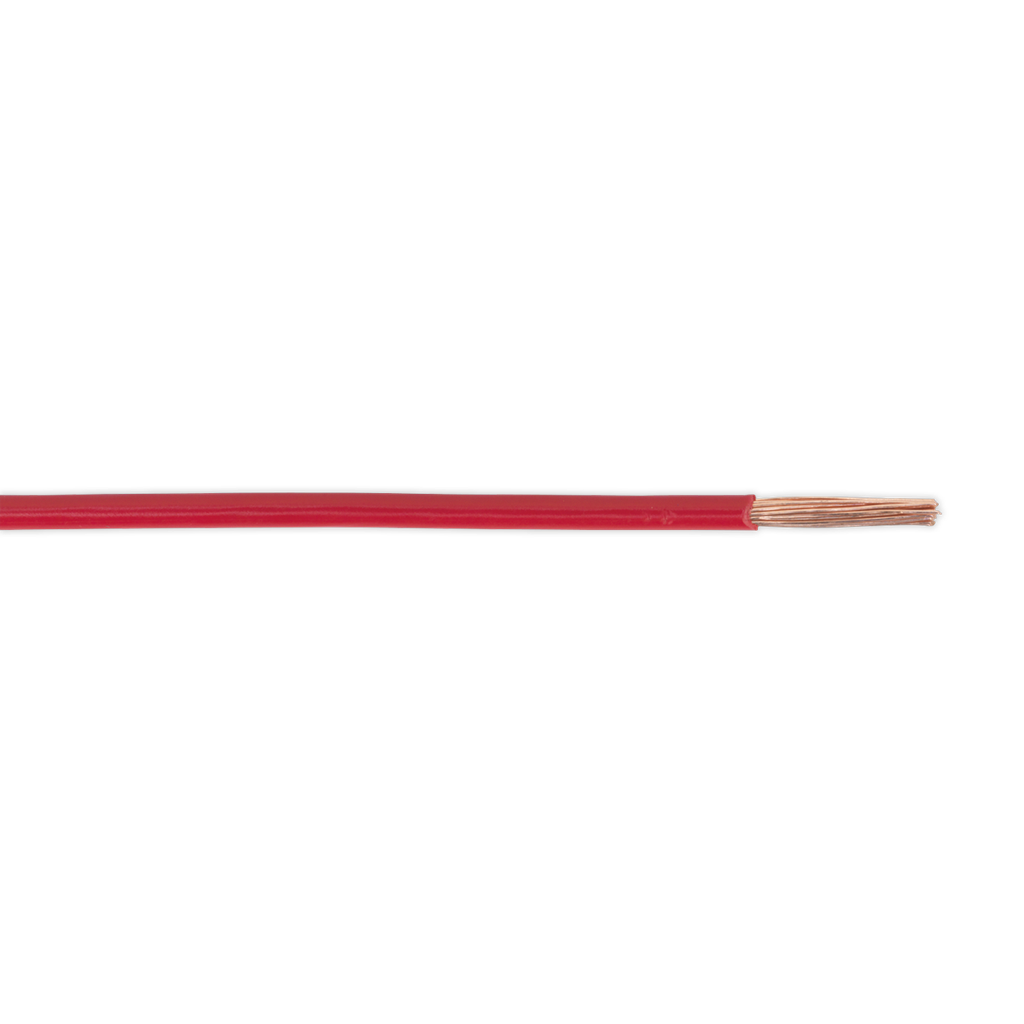 Thin Wall Single Automotive Cable 2mm² 28/0.30mm 50m - Red