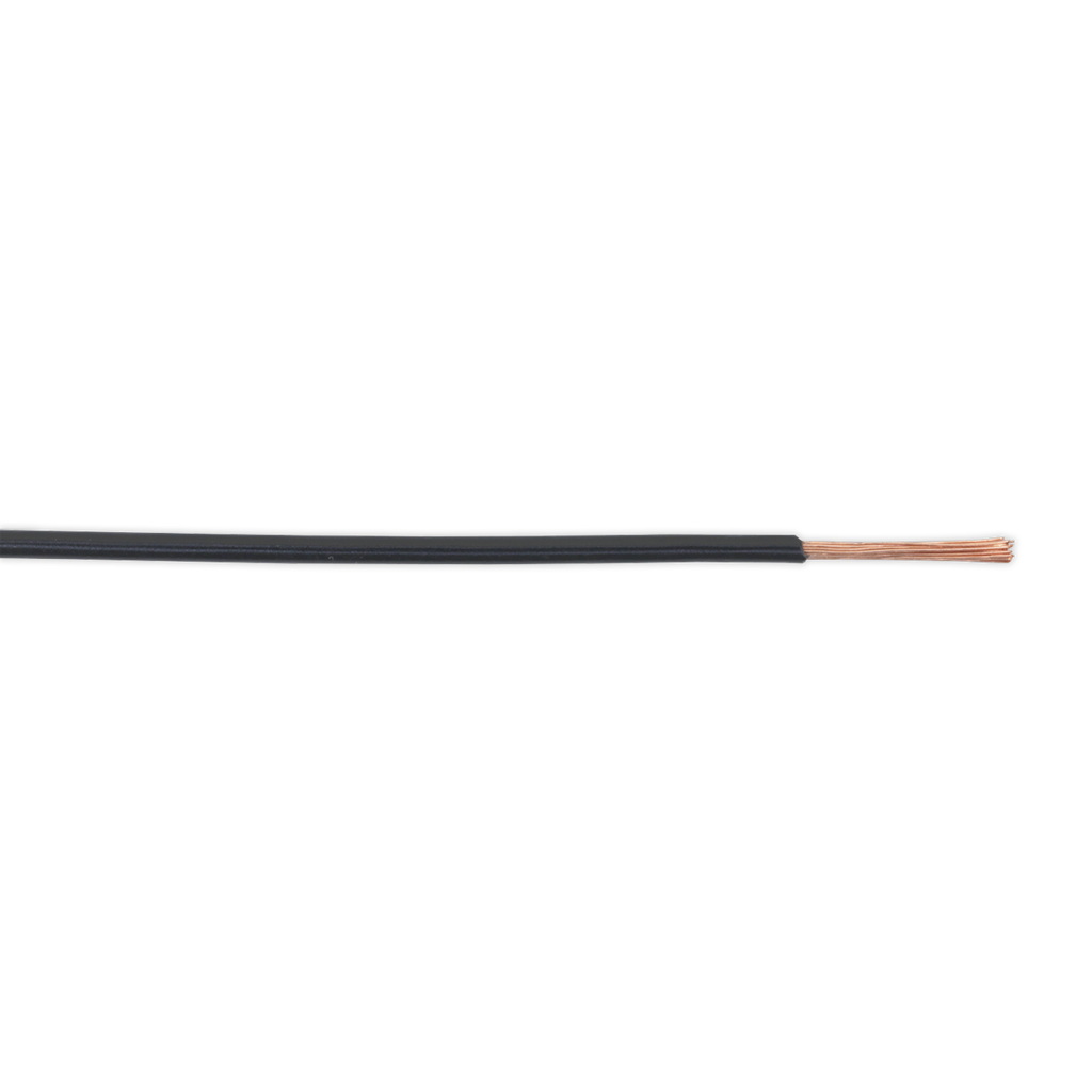 Thin Wall Automotive Cable Single 1mm² 32/0.20mm 50m - Black
