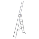 Extension Combination Ladder 3 x 12 Aluminium - BS EN 131