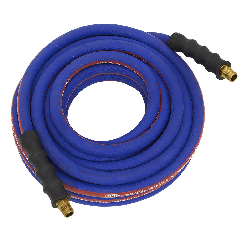 Extra-Heavy-Duty Air Hose with 1/4"BSP Unions 10m x 10mm