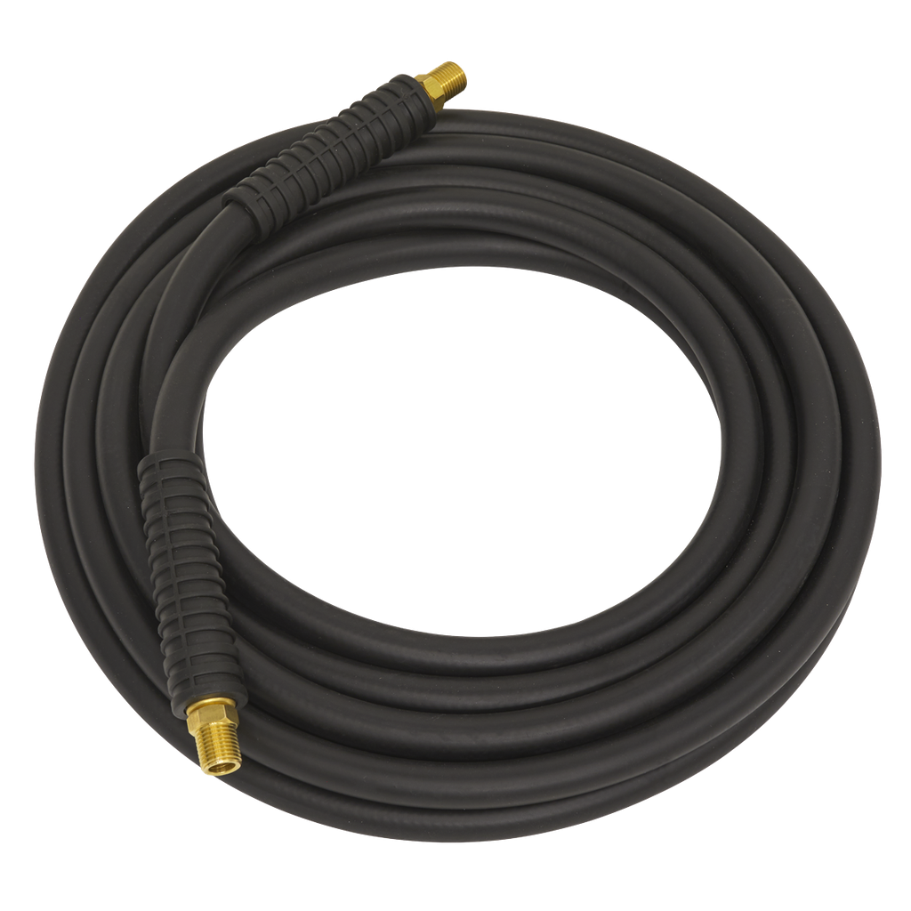 Heavy-Duty Air Hose with 1/4"BSP Unions 15m x 8mm