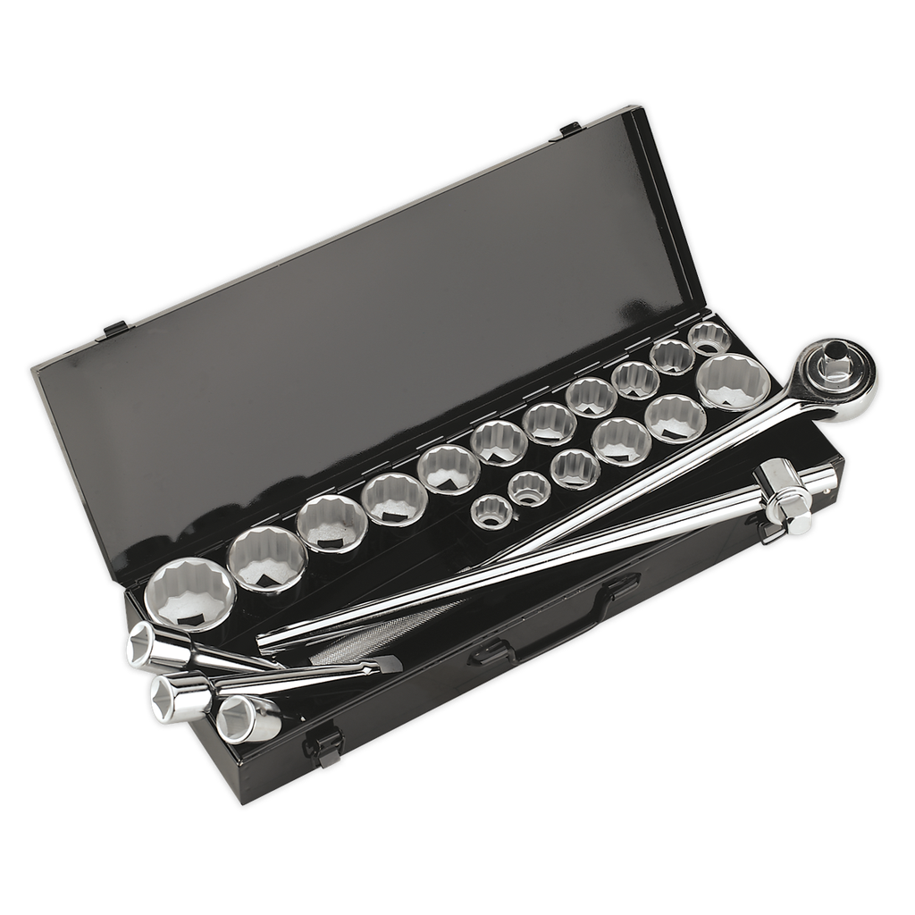 Premier Socket Set 3/4"Sq Drive 12-point 22pc