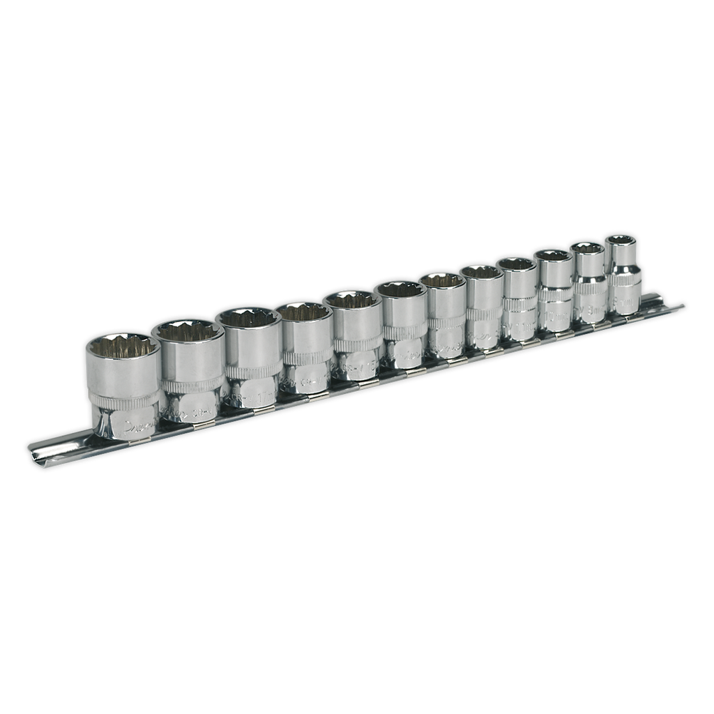 Premier Socket Set 3/8"Sq Drive 12-point 12pc