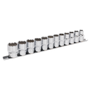 Premier Socket Set 1/2"Sq Drive 12-point 12pc