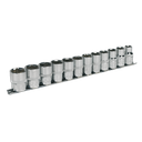 Premier Socket Set 1/2"Sq Drive 12pc