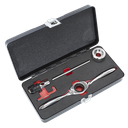 Metric Bi-Directional Ratchet Tap & Die Holder Set 5pc