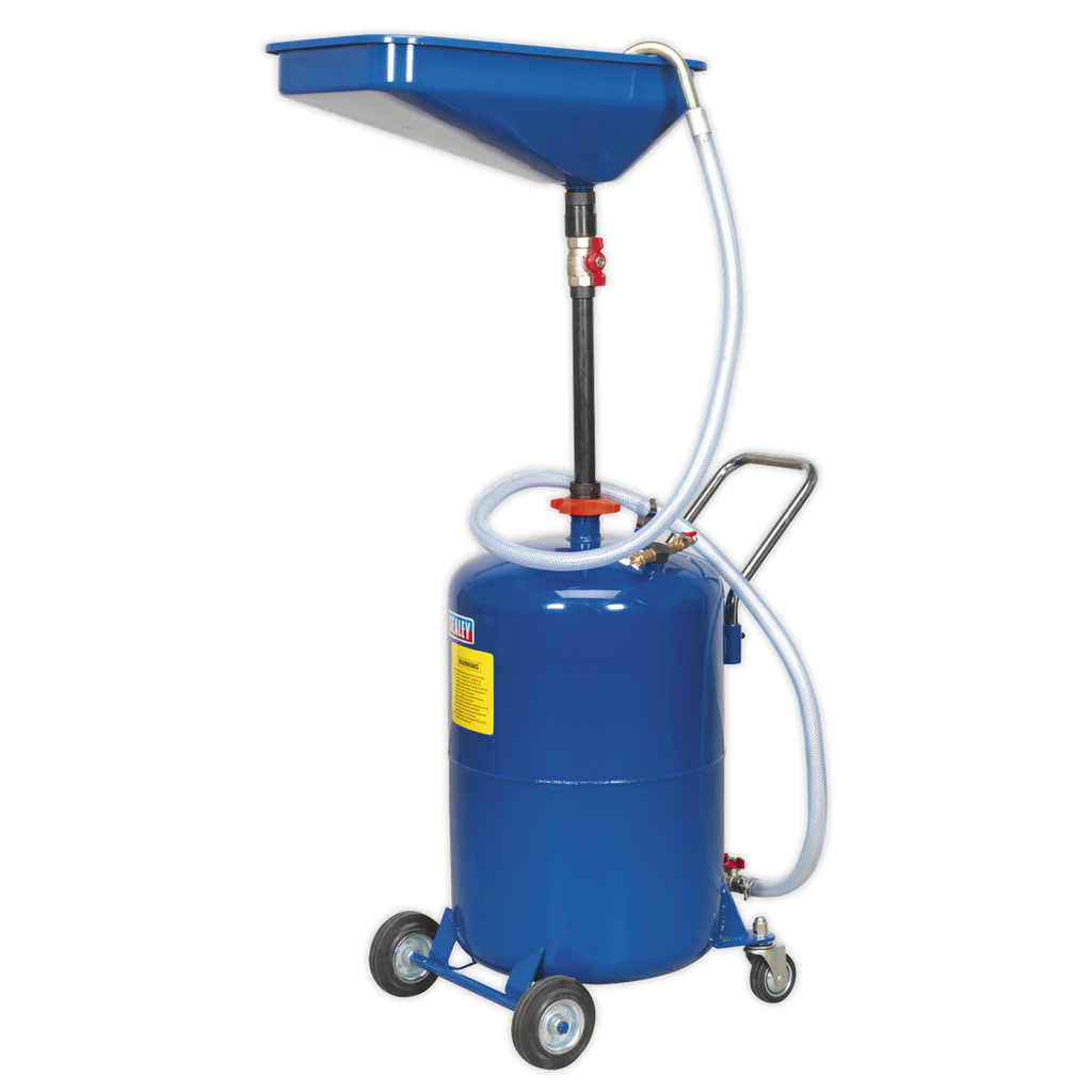 Air Discharge Mobile Waste Oil Drainer 65L