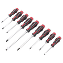 Premier Hammer-Thru Screwdriver Set 9pc