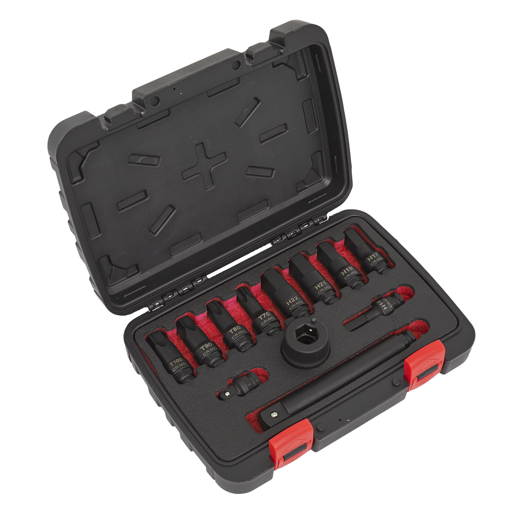 Premier Impact Socket Bit & Accessories Set 3/4"Sq Drive 12pc