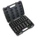 Premier Deep Impact Socket Set 1/2"Sq Drive 16pc