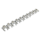 Premier Crow's Foot Spanner Set 3/8"Sq Drive 10pc