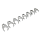 Premier Crow's Foot Spanner Set 1/2"Sq Drive 8pc
