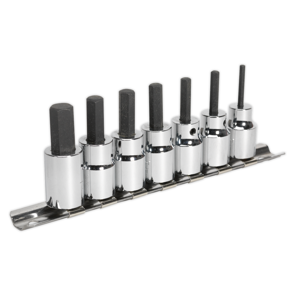 Premier Hex Socket Bit Set 3/8"Sq Drive 7pc