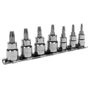 Premier Lock-On™ TRX-Star* Socket Bit Set 1/4" & 3/8"Sq Drive 7pc