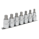 Sealey Premier Ribe Socket Bit Set 1/2"Sq Drive 55mm 7pc