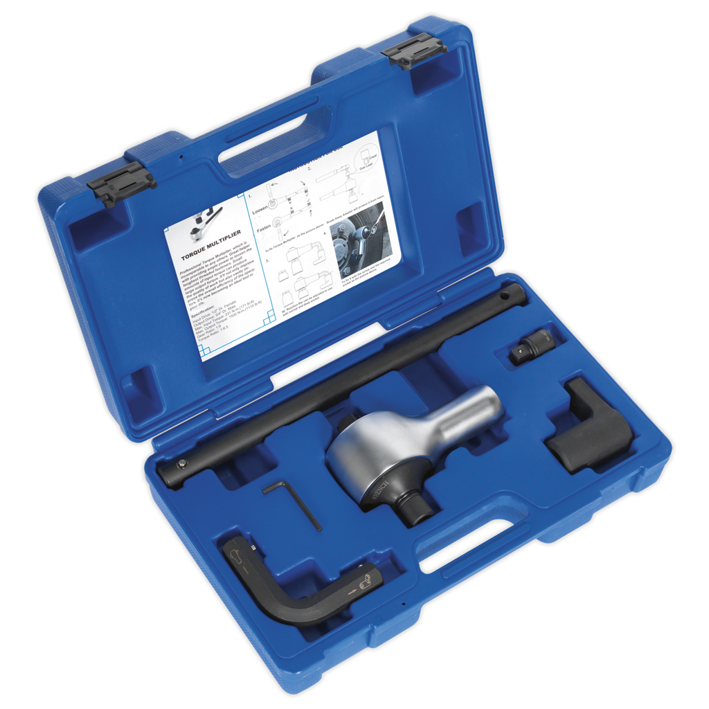 Premier Torque Multiplier Set 1/2"-3/4"Sq Drive 7pc