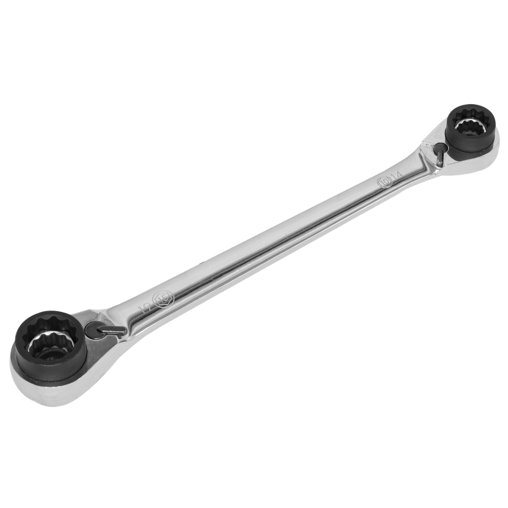 Sealey Premier 8-in-1 Reversible Ratchet Ring Spanner
