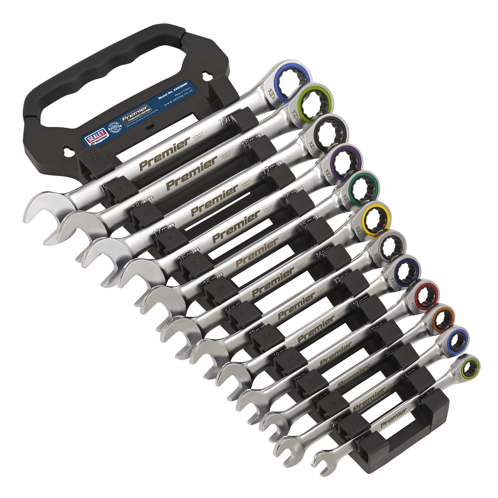 Premier Platinum Combination Ratchet Spanner Set 12pc