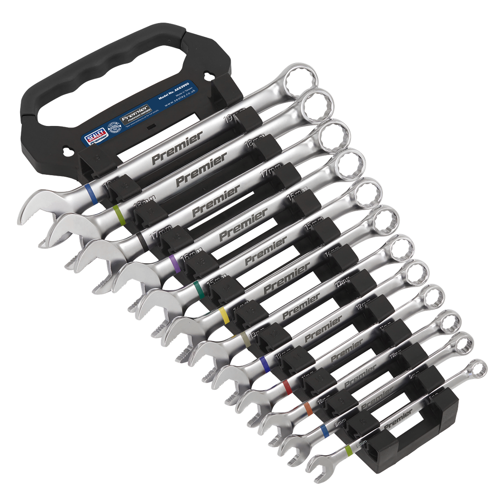 Premier Platinum Anti-Slip Combination Spanner Set 12pc