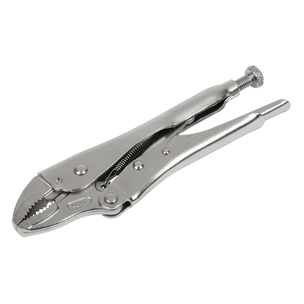 Premier Locking Pliers Curved Jaws 185mm 0-38mm Capacity