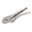 Premier Locking Pliers Straight Jaws 185mm 0-30mm Capacity