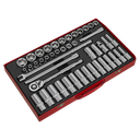 Premier Socket Set 1/2"Sq Drive 46pc