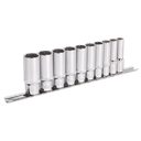 Premier Total Drive® Deep Socket Set 3/8"Sq Drive 10pc