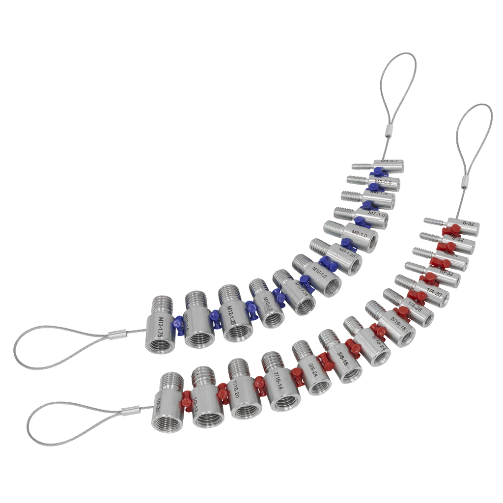 Metric/Imperial  Nut & Bolt Thread Checker 26pc