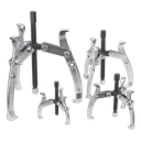 Triple Leg Gear Reversible Puller Set 4pc