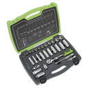 Premier Socket Set 3/8"Sq Drive 34pc