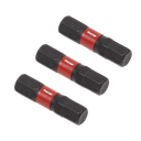 Premier Hex Impact Power Tool Bits 6 x 25mm 3pc