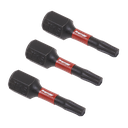 Premier TRX-Star* Impact Power Tool Bits T15 x 25mm 3pc