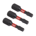 Premier TRX-Star* Impact Power Tool Bits T20 x 25mm 3pc