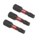 Premier TRX-Star* Impact Power Tool Bits T25 x 25mm 3pc