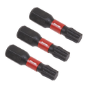 Premier TRX-Star* Impact Power Tool Bits T27 x 25mm 3pc
