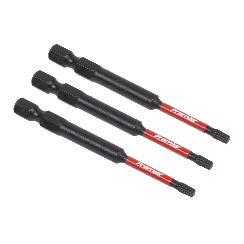 Premier TRX-Star* Impact Power Tool Bits T15 x 75mm 3pc