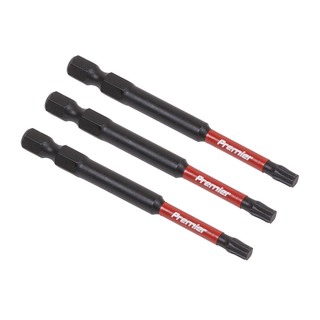 Premier TRX-Star* Impact Power Tool Bits T25 x 75mm 3pc