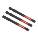 Premier TRX-Star* Impact Power Tool Bits T40 x 75mm 3pc