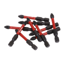 Premier Pozi Impact Power Tool Bits #2 x 50mm 10pc