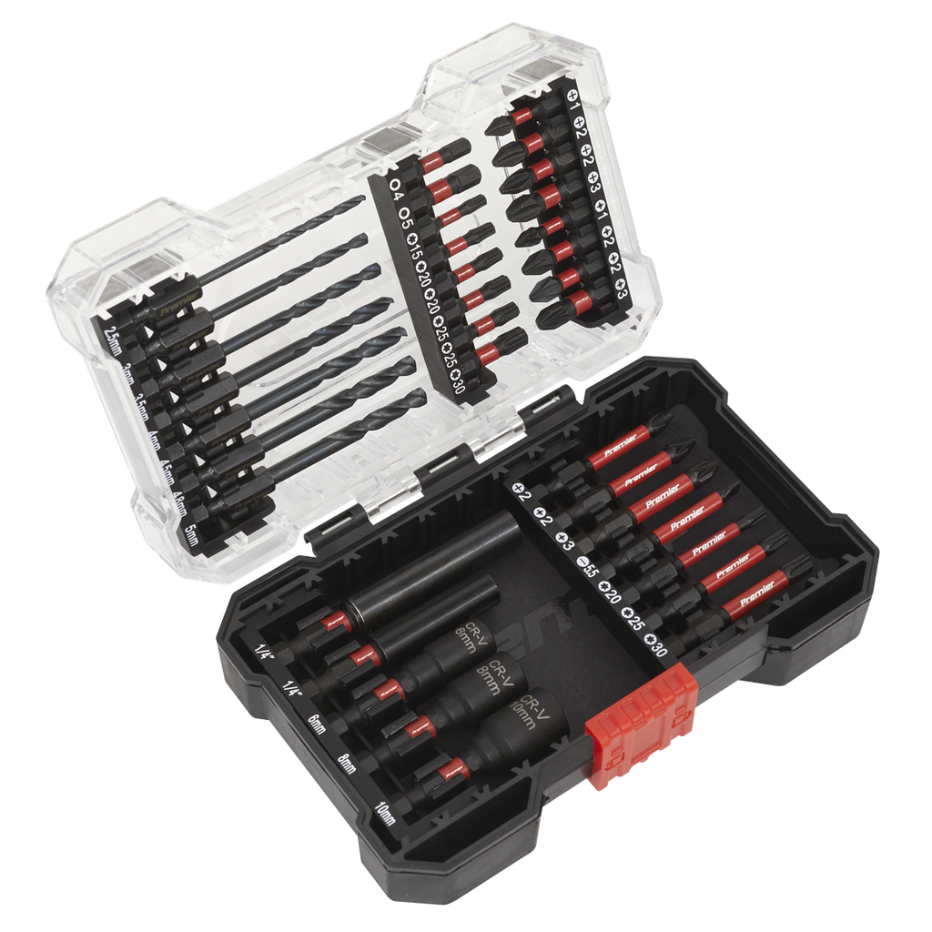 Impact Grade Power Tool Bit Set 35pc