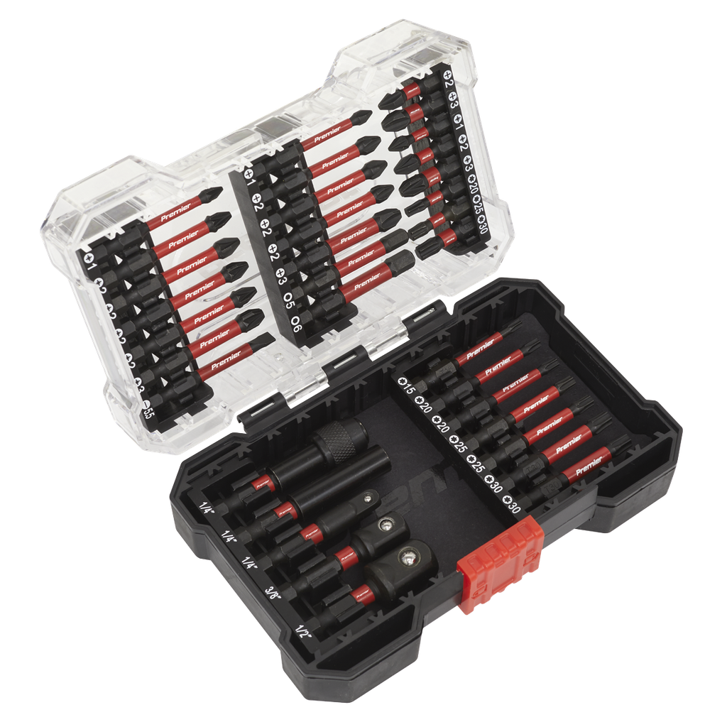 Impact Grade Power Tool Bit Set 34pc