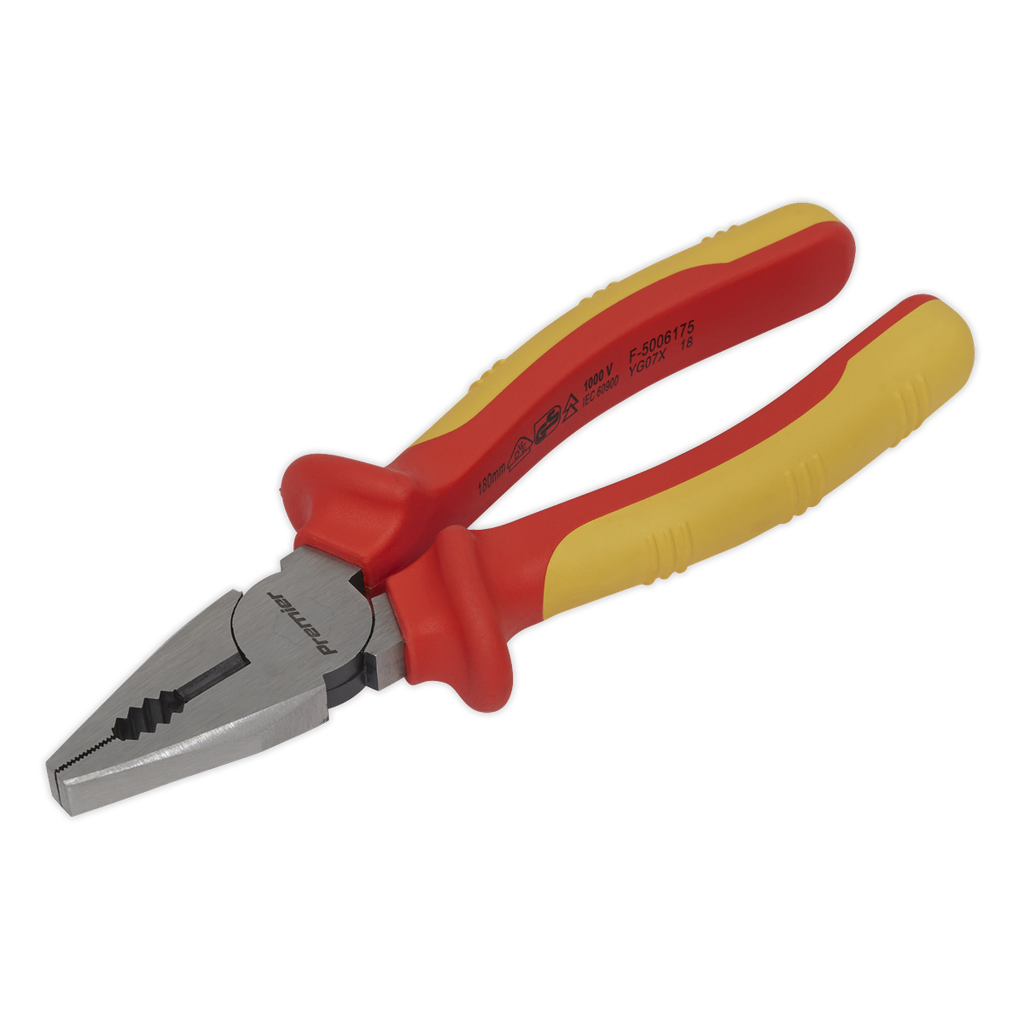 Premier Combination Pliers 175mm - VDE Approved