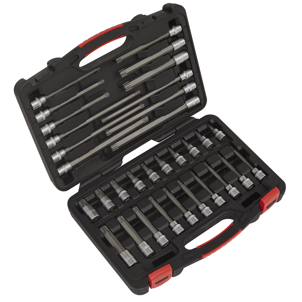 Premier Platinum TRX-Star* Socket Bit Set 3/8"Sq Drive 32pc