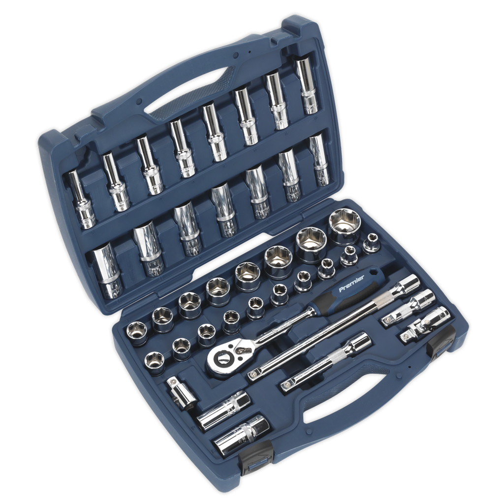 Premier Socket Set 1/2"Sq Drive 41pc