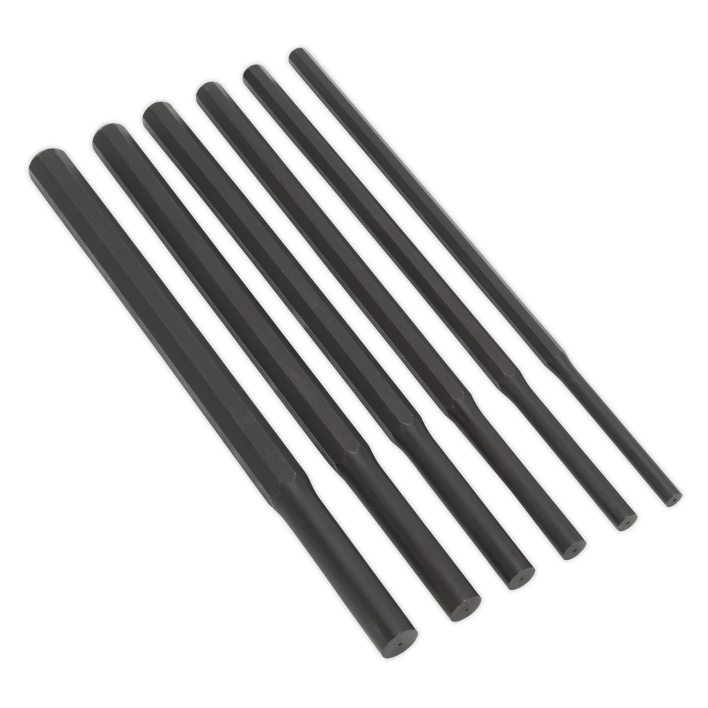 Premier Heavy-Duty Parallel Pin Punch Set 6pc