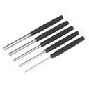 Imperial Parallel Long Pattern Pin Punch Set 5pc