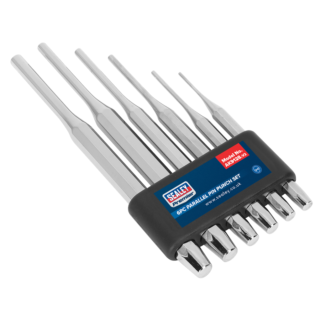 Premier Parallel Pin Punch Set 6pc