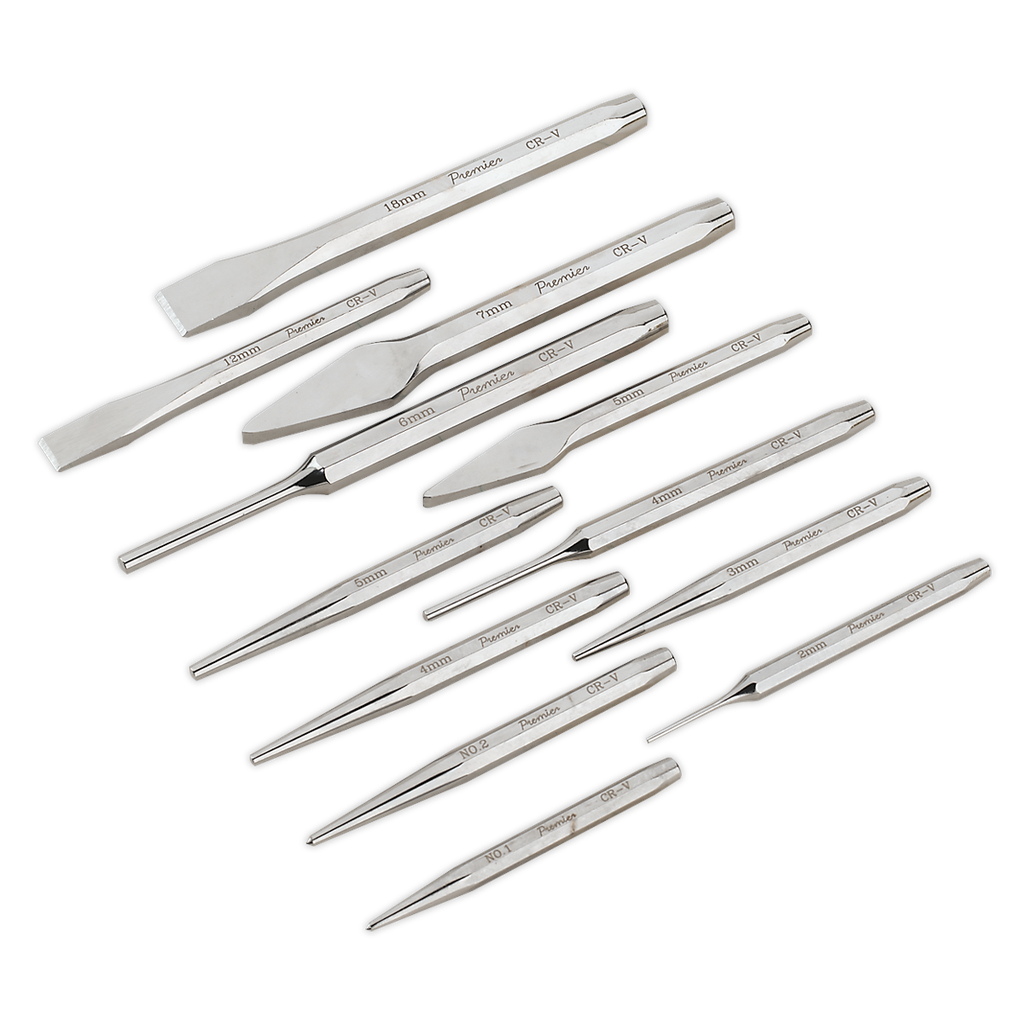 Premier Punch & Chisel Set 12pc